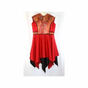 Red Armor of God Double skirts - Armadura Roja de Dios Faldas dobles