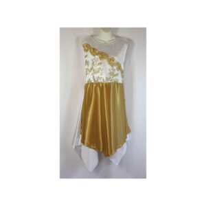 Lace Apron w/double skirts - Delantal de encaje con doble falda