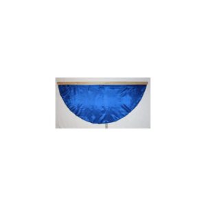 JUV Poly Silk flag w/enclosed wooden handle Royal Blue